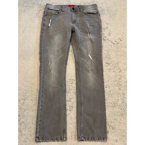 Truth Substance Jeans Mens 31x32 (32x32) Gray Skinny Fit Stretch Casual Denim
